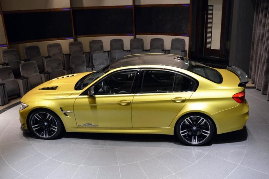  BMW M3 Sedan by Abu Dhabi Motors 2016 года  (фото 4 из 19)